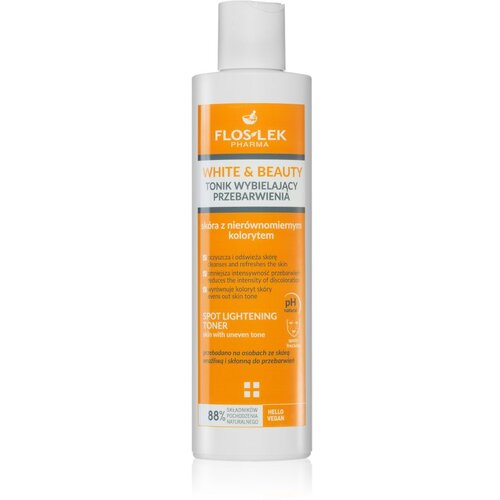 FlosLek Pharma White &amp;amp; Beauty tonik z belilnim učinkom 200 ml Slike