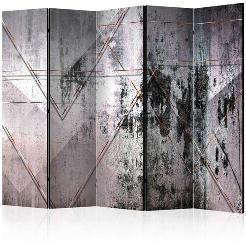  Paravan u 5 dijelova - Geometric Wall II [Room Dividers] 225x172 Slike