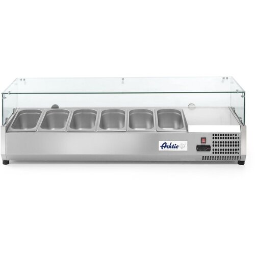 ARKTIC Rashladna vitrina GN1/3, 6x GN 1/3, 230V/180W, 1405x420x(H)456mm Cene