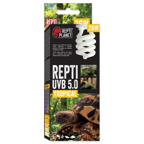 Repti Planet žarnica Repti Compact UVB, 5.0 - 26 W Slike