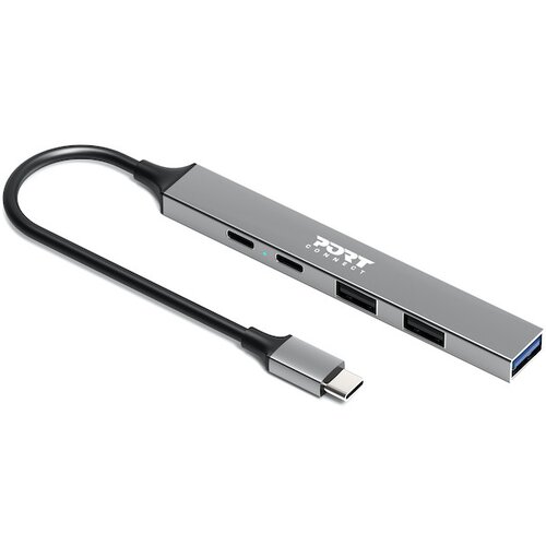 Port USB-C razdelilnik 5 S 3xA+1C+PD 100W RETAIL, (5000007294) Cene