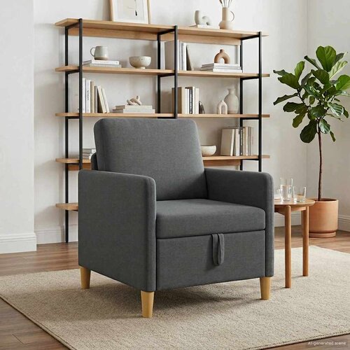 SOFA s pohranom Tamnosiva 72 x 78 x 87 cm Poliester Cijene