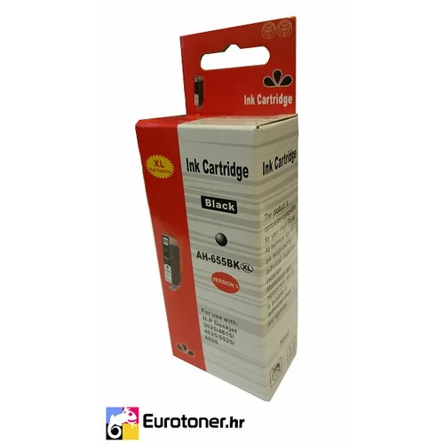 Eurotoner Zamjenska tinta za HP 655 XL- CZ109AE crna