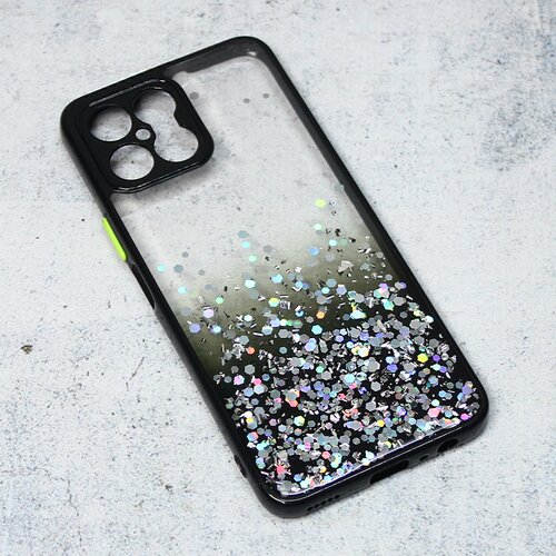  Maska frame glitter za honor X8 crna Cene