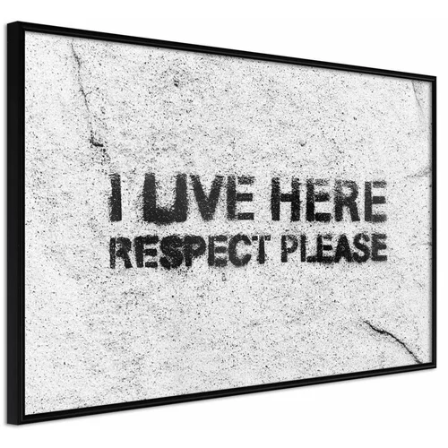  Poster - Respect 60x40
