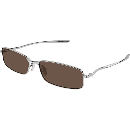 Balenciaga BB0493S 002 ONE SIZE (62) Srebrna/Rjava Cene
