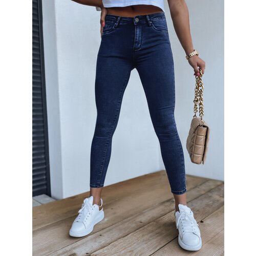 DStreet Jeansy damskie FLAWIA niebieskie Slike