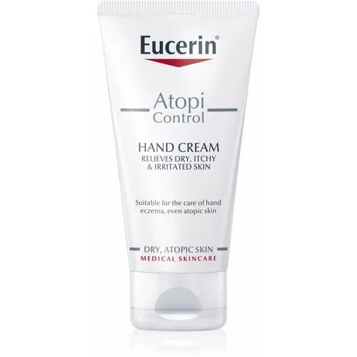 Eucerin AtopiControl krema za ruke za suhu i atopičnu kožu s ekstraktom zobi 75 ml