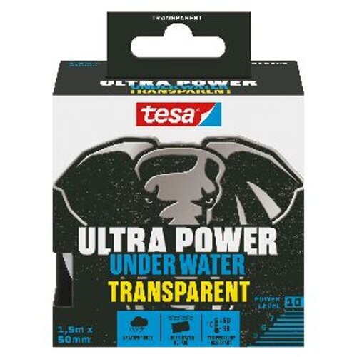 Tesa Ultra Power Trak za popravila Under Water (1,5 m x 50 mm, Prozorna) Cene