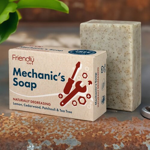 Friendly Soap Mechanic&amp;#039;s Bar prirodni sapun za lice i tijelo 95 g Slike