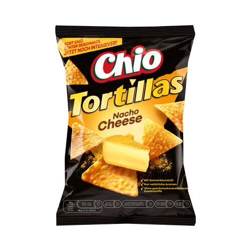 Chio Tortillas Nacho Cheese Cene