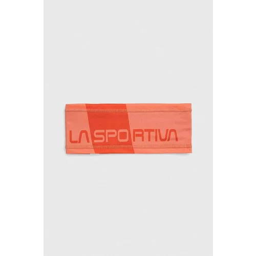 La Sportiva Naglavni trak Diagonal oranžna barva