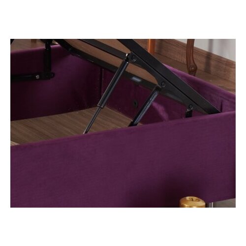 Hanah home Base za krevet, 100x38x200 cm, Ljubičasta Slike