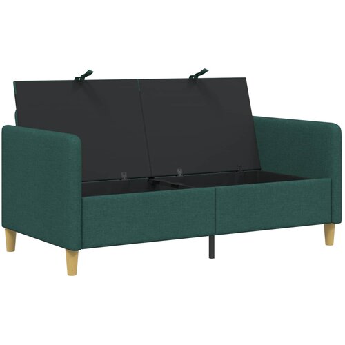 SOFA s pohranom Tamnozelena 152 x 78 x 87 cm Poliester Slike