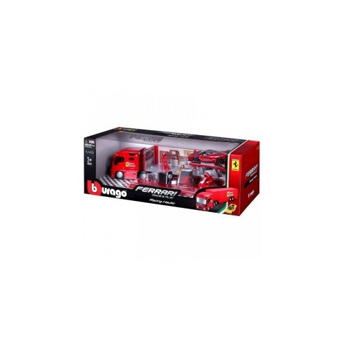 Burago ferrari racing hauler kamion set BU31202 Slike