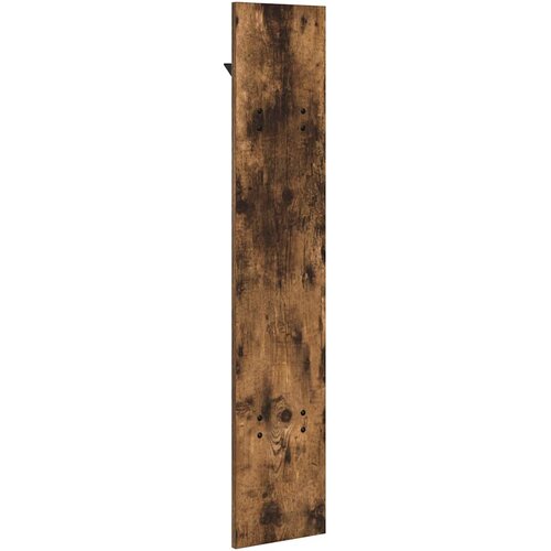  Vje&amp;scaron;alica za kapute na zidu Dimljeni hrast 20 x 1,5 x 100 cm Slike
