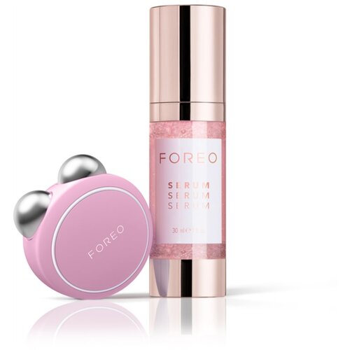 Foreo Bear&amp;trade; Mini Facial Toning Device naprava za učvrstitev obraza 1 ks odtenek Pearl Pink Slike
