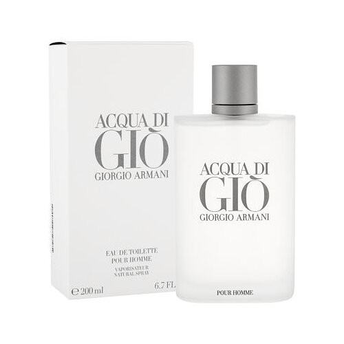 Giorgio Armani acqua di Gi&amp;ograve; Pour Homme toaletna voda 200 ml za mu&amp;scaron;karce Slike