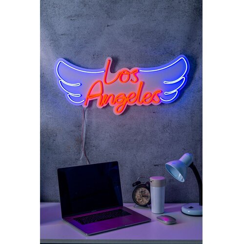 Wallity Zidna LED dekoracija Los Angeles, IP67, 250 cm 12V, Plava Slike