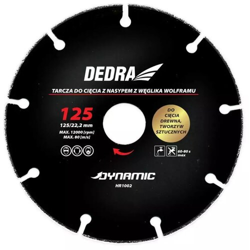  Univerzalna rezna ploča od volfram karbida za drvo i plastiku 125x22,2 mm Slike