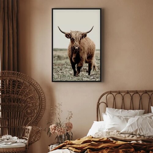  Slika - Young Stag (1 Part) Vertical 40x60 U crnom drvenom okviru Slike