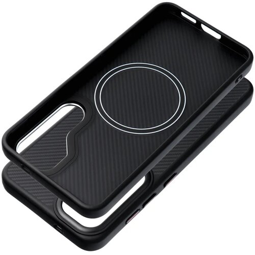 Carbon Elite Mag Cover maska kompatibilna s MagSafeom za Samsung Galaxy S25 Ultra crna Cijene