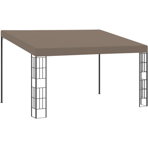 Paviljon za namestitev na steno 4x3 m taupe blago Cene