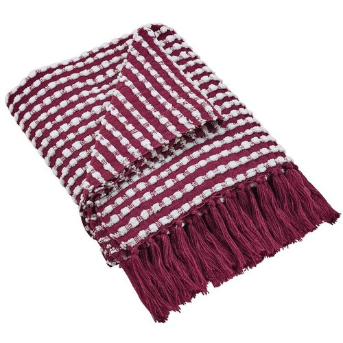 Catherine Lansfield Bordo deka 125x150 cm Stab Stitch – Cijene