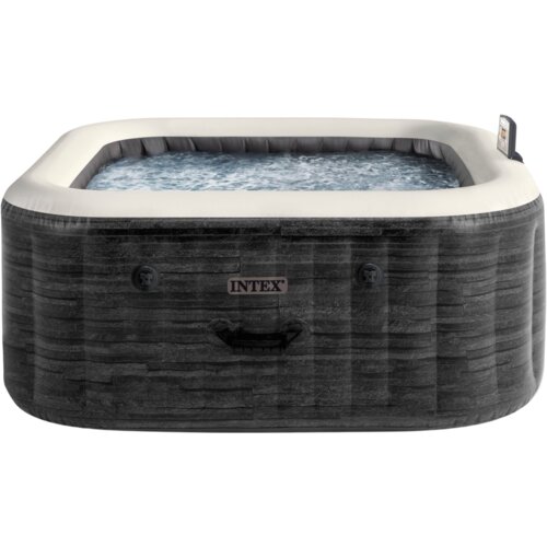 Intex Whirlpool PureSPA Greystone Deluxe 175 x 175 x 71 cm - 4 osobe - 1 kom Slike