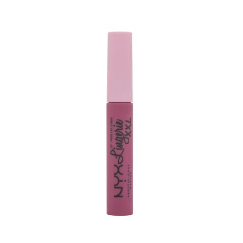 NYX Professional Makeup Lip Lingerie XXL šminka z mat učinkom tekoče rdečilo za ustnice šminka 4 ml odtenek 13 Peek Show za ženske