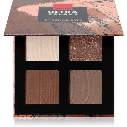 Avon Ultra Quatro paleta senčil za oči odtenek Natural 2.8 g Cene