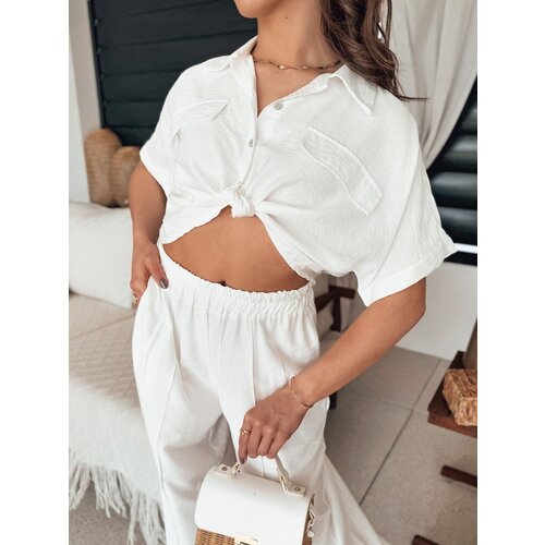 DStreet GRITAN women's shirt white Cene