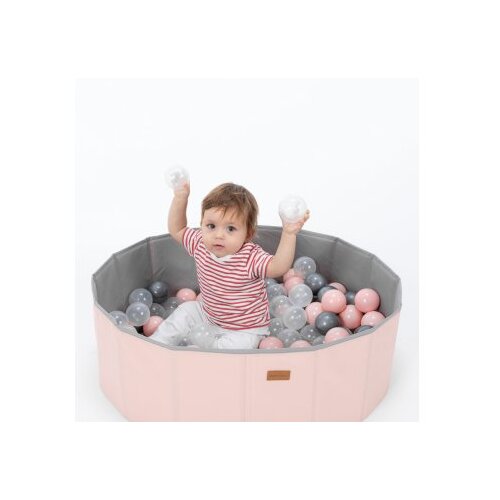 Wallxpert Ogradica sa lopticama Katlanır Aktivite ve Top Havuzu 150 Pink Slike