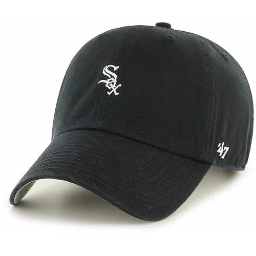 47 Brand Kapa Chicago White Sox boja: crna, s aplikacijom