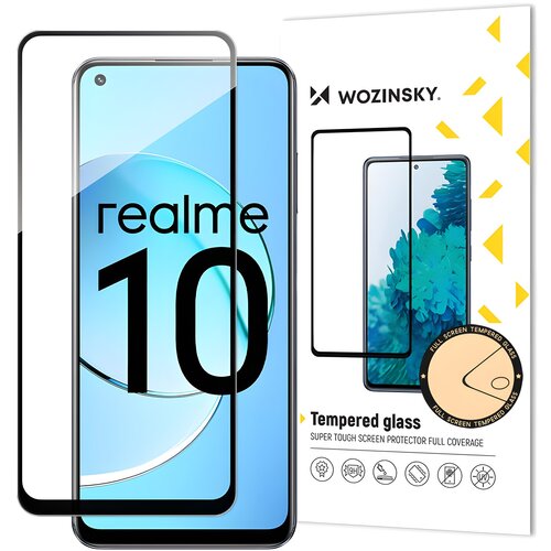 Wozinsky za&scaron;titno kaljeno staklo za Realme 10 4G - Crna Cijene