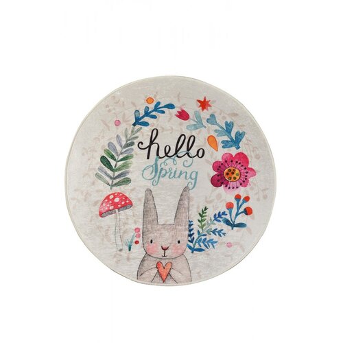 Conceptum Hypnose tepih Hello Spring, O140 cm, krem Cijene