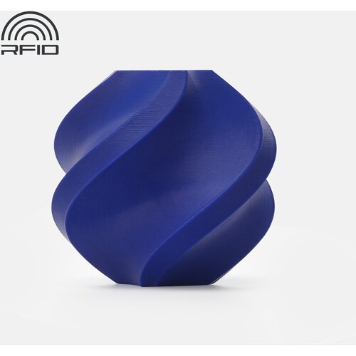 Bambu Lab petg hf filament on spool blue Slike