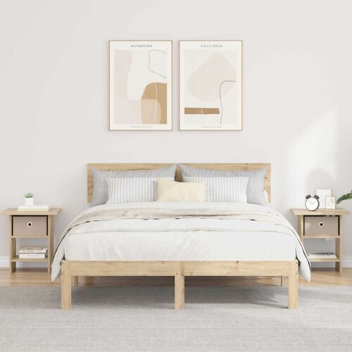  Noćni ormarić s ladicama 2 pcs Sonoma hrast 41 x 40 x 45 cm Cene