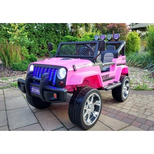 Lean Toys Avto na akumulator S2388 Jeep Roza 4x45W Slike