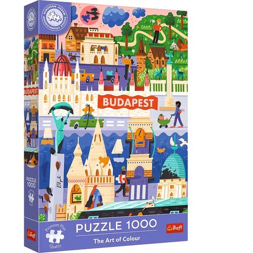 Trefl Puzzle EB: Budimpešta, premium puzzle od 1000 dijelova – Cene