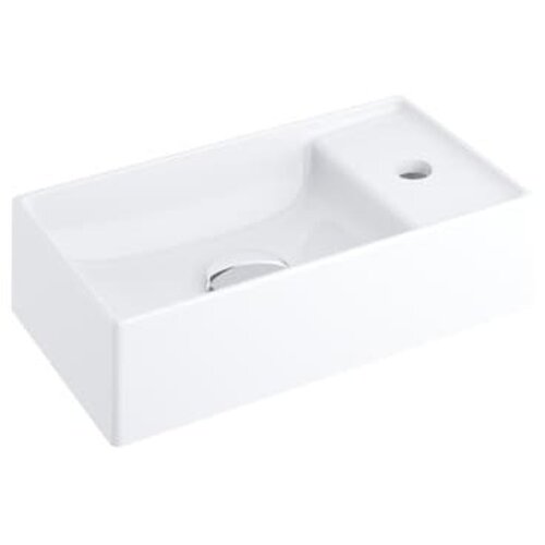 Ravak XJX01240000 Veda Slim 40 x 22 cm vgradni keramični umivalnik z odprtino za armaturo Cene
