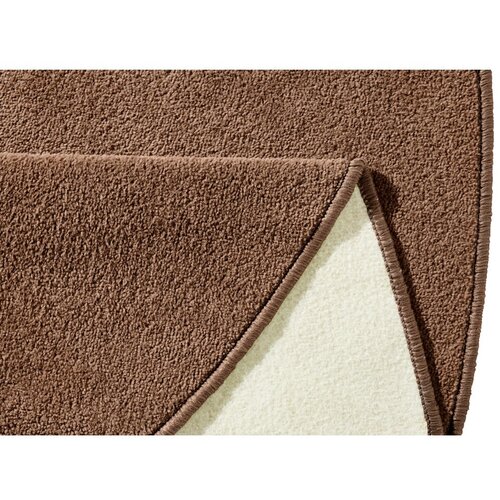 Hanse Home Rjava preproga Fancy, ⌀ 133 cm Slike