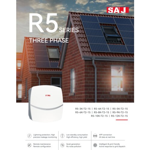 SAJ R5-6K-T2-15 ongrid inverter Slike