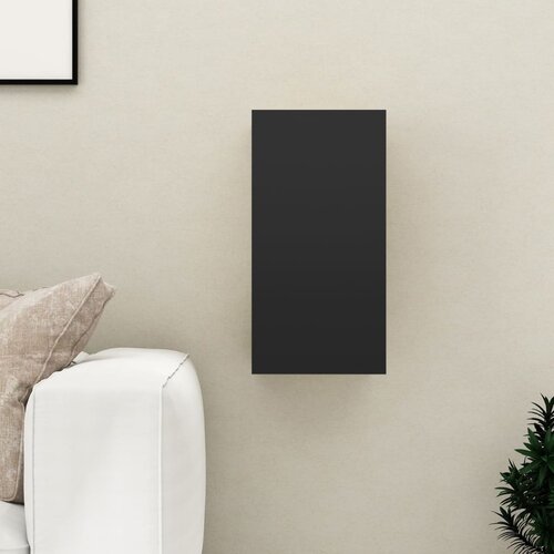 TV ormarić crni 30,5 x 30 x 60 cm od iverice Slike