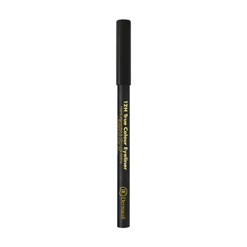 Dermacol 12H true colour svinčnik za oči 0,28 g odtenek 8 black