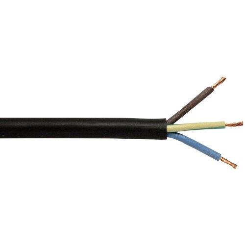 3 gumom izolirani kabel (H07RN-F3G1,5, m, Crne boje) Slike