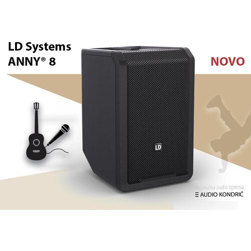 Ld Systems ANNY&amp;reg; 8 Akumulatorski zvočnik z me&amp;scaron;alno mizo - - Audio-Kondric Slike