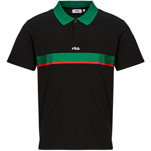 Fila Polo majice kratki rokavi SAGANO RELAXED TAPED POLO SHIRT Črna Cene