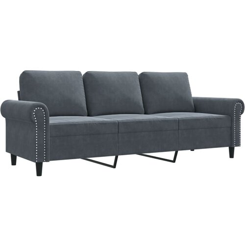 Maison Chic kavč - Sofa - Kanape temno siv 180 cm žamet, (21726608) Cene