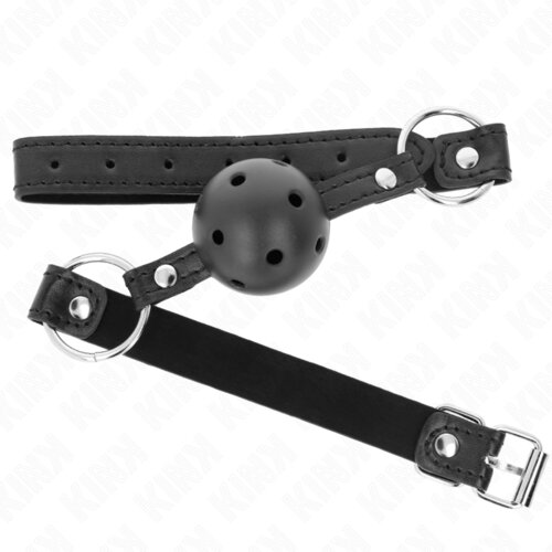 Kink Gag Hollow Hard Black (4,5 Cm) Cene